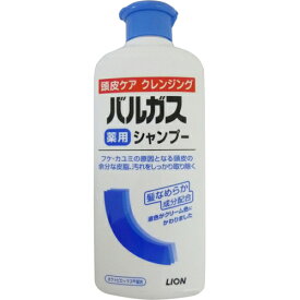 【送料無料・まとめ買い×6個セット】ライオン バルガス 薬用シャンプー フレッシュフローラルの香り 200ml