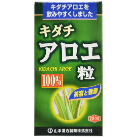 【送料無料】山本漢方製薬 キダチアロエ 粒 100% 280粒 1個