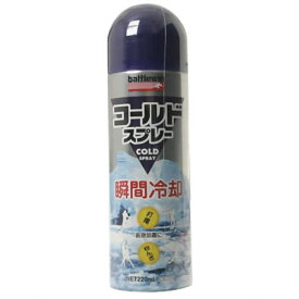 【送料無料・まとめ買い2個セット】ニチバン バトルウィン コールドスプレー 220ml