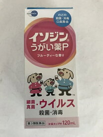 【送料無料・まとめ買い×20個セット】【第3類医薬品】シオノギ製薬 イソジンうがい薬P 120ml