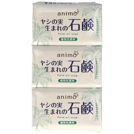 【配送おまかせ】ロケット石鹸 ヤシの実石鹸 80g×3P 1個