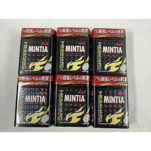 【×6個 配送おまかせ】アサヒ ミンティア メガハード 50粒 眠気スッキリ 大粒タブレット 4946842526215