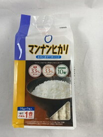 【大塚食品】マンナンヒカリ 75g×7本