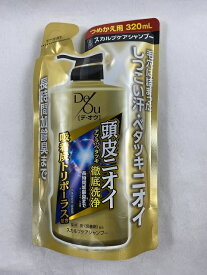 【送料込】【ロート製薬】デ・オウ 薬用スカルプケアシャンプー つめかえ用 320ml