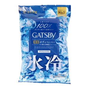 【送料込・まとめ買い×6個セット】マンダム ギャツビー 薬用 ボディペーパー 氷冷 アイスシトラス 10枚入