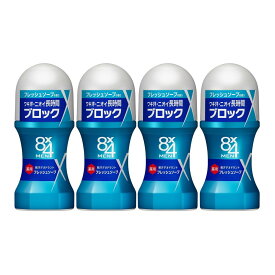 【×4個 配送おまかせ】花王 8x4 エイトフォーメン ロールオン フレッシュソープ 60mL