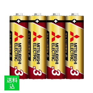 �y���[���֑������z�O�H�d�@ MITSUBISHI �A���J�����d�rG �P3�^ LR6GR/4S 4�{�p�b�N 1��