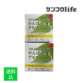 【×2個 配送おまかせ】日本薬興 HIGH GRADE かんぽうゲルマテープ 幅5cm×長さ5m (4520794008922)医薬部外品・関節痛