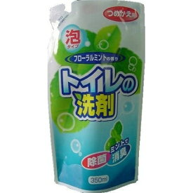 【送料無料・まとめ買い×8個セット】ロケット石鹸 マイトイレの洗剤 ( スプレーボトル用 ) つめかえ用 350ml