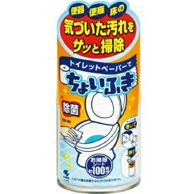 【送料無料・まとめ買い×8個セット】小林製薬 トイレットペーパーでちょいふき 120ml お掃除シート 100枚分