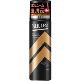 【送料無料・まとめ買い3個セット】花王 サクセス 薬用育毛トニック ボリュームケア 無香料 180g