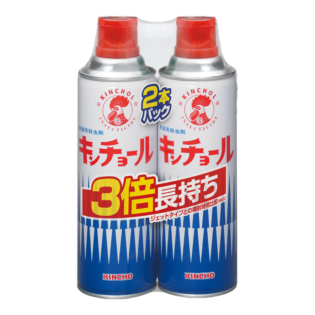 大日本除虫菊 KINCHO キンチョール ハエ・蚊殺虫剤スプレー 450ml 2本パック | ケンコウlife