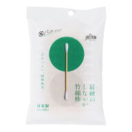【送料込・まとめ買い×6個セット】平和メディク 最硬のしなやか竹綿棒 50本 袋入 綿棒