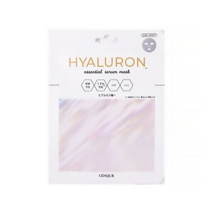【送料込・まとめ買い×8個セット】千空 CENQUR エッセンシャルセラムマスク ヒアルロン酸 1枚入 シートマスク