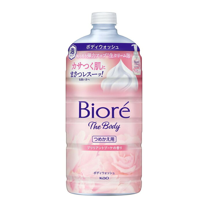 【送料無料・まとめ買い×8個セット】花王 ビオレ ザ ボディ 泡タイプ ブリリアントブーケの香り つめかえ用 780mL ボディウォッシュ