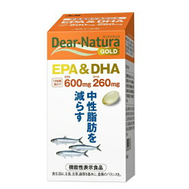 ディアナチュラ ゴールド EPAアンドDHA 30日分 180粒(4946842637867)中性脂肪を減らす
