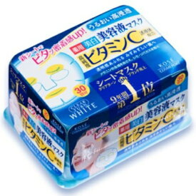 【×4個セット送料無料】コーセー クリアターン エッセンスマスク ビタミンC 30回分
