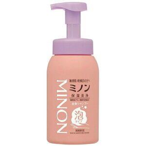 【送料無料・まとめ買い2個セット】第一三共 ミノン 全身シャンプー 泡タイプ 500mL