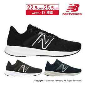 【4/25限定！抽選で最大100％Pバック】ニューバランス new balance レディース ランニングシューズ NB W413 お揃い ペアコーデ 母の日 黒 白 22.5-25.5cm ブラック ホワイト ピンク ネイビー グレイ 靴 おしゃれ