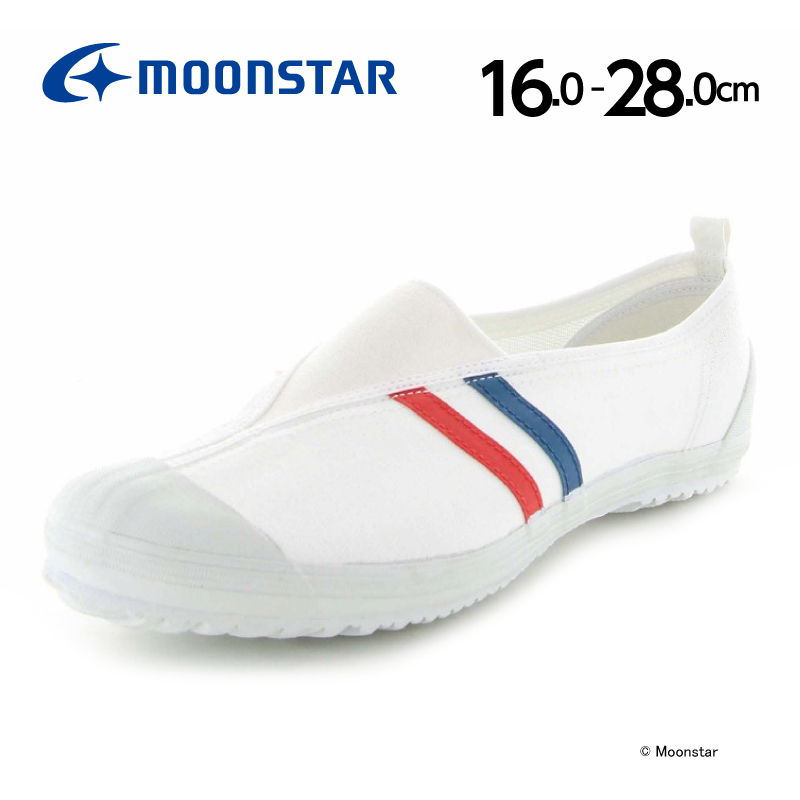 moonstar ムーンスター 子供靴 上履き 体育ジュニア1ガタA コンビ(16cm