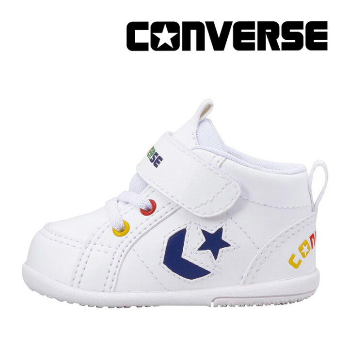 楽天市場 コンバース Converse 子供靴 ベビー シューズ ミニ インチスター ホワイト ネイビー 白 ムーンスター公式ショップ