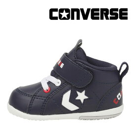 【残りサイズ12.0cm】 コンバース CONVERSE 【30％OFFセール】 子供靴 ベビー シューズ ミニ インチスター ネイビー/トリコ