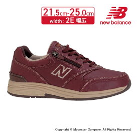 【5/25限定！抽選で最大100％Pバック】【残りサイズ22.0cm】 【40％OFFセール】ニューバランス new balance レディース ウォーキング スニーカー WW585 2E ビターブラウン 母の日 幅広 防水性 通気性 防滑性 クッション性 快適