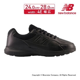 【4/25限定！抽選で最大100％Pバック】ニューバランス new balance メンズ トラディショナル ウォーキング NB MW363BK8 4E ブラック 黒 24cm 24.5cm 25cm 25.5cm 26cm 26.5cm 27cm 27.5cm 28cm 幅広 4E ウォーキングシューズ 内側ファスナー ワイド