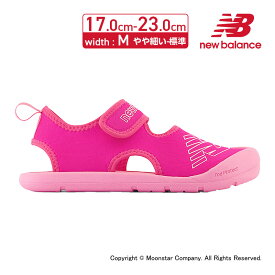 ニューバランス new balance 子供靴 キッズ ジュニア サンダル NB YOCRSRAE M クルーザーサンダル ピンク 17-23cm