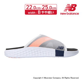 【4/25限定！抽選で最大100％Pバック】【残りサイズ22.0cm】 ニューバランス new balance 【50％OFFセール】 レディース サンダル NB SWF360 NV B　ネイビー/オレンジ