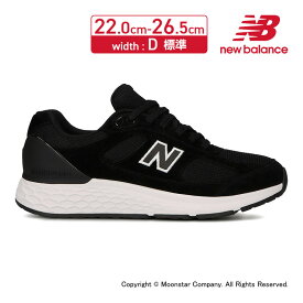 【残りサイズ26.0cm、26.5cm】 ニューバランス new balance 【30％OFFセール】 レディース ウォーキングシューズ NB WW1880B1 D ブラック 黒