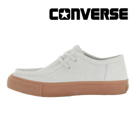 コンバース CONVERSE 【2024年春新作】 メンズ/レディース スニーカー CS モカシン SK OX ホワイト/ガム お揃い リンクコーデ