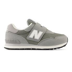 【10%OFFクーポン配布】ニューバランス new balance 子供靴 キッズスニーカー NB PV515GRY W グレイ【9月11日値下げ10%OFF】