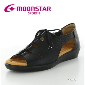 ���[���X�^�[ �X�|���X ���f�B�[�X �R���t�H�[�g �T���_�� SP5941 �u���b�N moonstar ���Y ���{�� ������� �� ��̓�