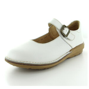 停止ムーンスター Slow Factory レディース コンフォート シューズ SLワンベルト01 ホワイト moonstar 3E 国産 日本製 スロウファクトリー 白 母の日