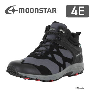 【10/24 20:00-10/27 9:59 10%OFFクーポン】ムーンスター moonstar メンズ ウォーキング シューズ SPLT SDM07 グレイ 幅広 4E 防水 抗菌防臭 父の日 梅雨 24.5-28cm おしゃれ 通勤