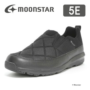 ムーンスター メンズ スニーカー ウォーキング moonstar 幅広 5E 抗菌防臭 足裏まくら 父の日 黒【セール値下げ3980円送料無料】SPLT AMM108 ブラック