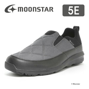 ムーンスター メンズ スニーカー ウォーキング moonstar 幅広 5E 抗菌防臭 足裏まくら 父の日【セール値下げ3980円送料無料】SPLT AMM108 グレイ