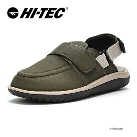 【6/5限定！抽選で最大100％Pバック】ハイテック HI-TEC 【70％OFFセール】 メンズ/レディース クロッグ サンダル HT CM016 PYRO MOC パイロ モック オリーブ 父の日 母の日