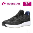 【5/9 20:00-5/18 23:59 10%OFFクーポン】ムーンスター moonstar レディース ウォーキング スニーカー 3E 抗菌防臭 黒 22-25cm おしゃれ 通勤 シナジークッション SNGY L23 ブラック