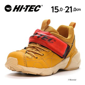 【4/25限定！抽選で最大100％Pバック】ハイテック HI-TEC 【30％OFFセール】 子供靴 キッズ スニーカー HT KD063 FIREFLY ファイアフライ コヨーテ LED搭載 抗菌防臭