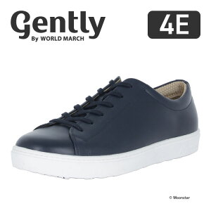【10/30 00:00-23:59 10%OFFクーポン】ムーンスター gently メンズ カジュアル レースアップ スニーカー キルトタン moonstar ジェントリー 幅広 4E ガラス防滑 透湿防水 抗菌防臭 父の日【10月23日セール