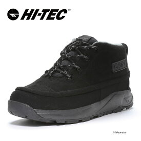 ハイテック HI-TEC 【30％OFFセール】 メンズ/レディース ウィンター スニーカー HT WT016 ORNIS CHUKKA WP オルニス チャッカ ブラック 防滑 透湿防水 吸湿乾燥 保温 抗菌防臭 黒 スノーシューズ