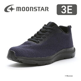【1/24 20:00-1/29 1:59 10%OFFクーポン】ムーンスター メンズ ウォーキング スニーカー シナジークッション SNGY M21 ダークネイビー moonstar 3E 抗菌防臭