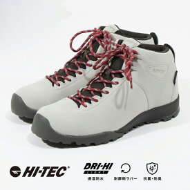 【1/24 20:00-1/29 1:59 10%OFFクーポン】ハイテック HI-TEC メンズ レディース ユニセックス アウトドア スニーカー 透湿防水 梅雨 父の日 母の日【10月10日セール値下げ30%OFF】HT HKU13 AORAKI CLASSIC WP アオラギ クラシック アイボリー