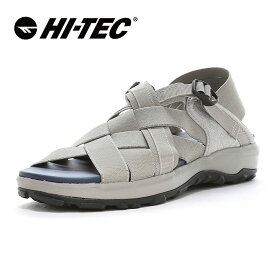 【11/14 10:00-11/16 23:59 10%OFFクーポン】ハイテック HI-TEC メンズ レディース ユニセックス アウトドア サンダル キャンプ【2025年春新作】カワズ ワラチ HT SD013 KAWAZ HUARACHE グレー/ネイビー