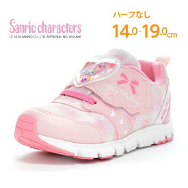 【4/4 20:00-4/12 23:59 10%OFFクーポン】サンリオ マイメロディ Sanrio 子供靴 キッズ スニーカー ムーンスター moonstar 抗菌防臭 女の子【2025年秋新作】SA C038 ピンク
