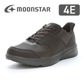 【1/24 20:00-1/29 1:59 10%OFFクーポン】ムーンスター メンズ ウォーキング スニーカー moonstar 幅広 4E 抗菌防臭 脱ぎ履きラクラク 足裏まくら【2025年秋新作1月7日値下げ10%OFF】SPLT AMM118 ブラウン