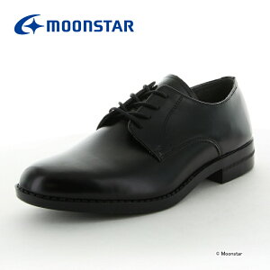 ムーンスター moonstar 子供靴 通学履き 紐タイプ BVL550 クロ 22cm-30cm 3E 学校 中学 高校 入学 卒業 学生靴 黒 冠婚葬祭 通学靴