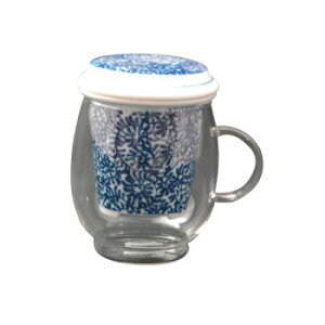 有田焼 セランドグラス おしゃれマグ タコ唐草【沖縄・離島・一部地域出荷不可】